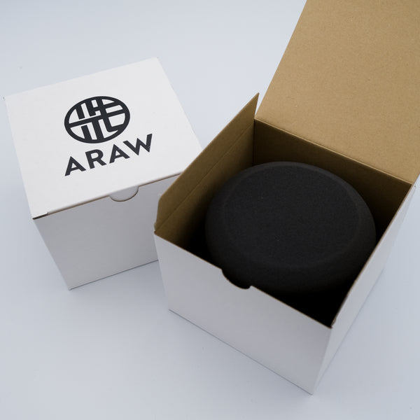 カーワックスアプリケーター ARAW "Pancake" 3pcs